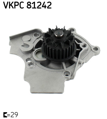 Vodné čerpadlo, chladenie motora SKF